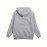Women's Fuzzy Hooded Jacket - Casual Zip Up Outerwear with Drawstring and Long Sleeves