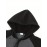 Men's Casual Hooded Jacket for Spring and Autumn Outdoors - Contrast Color Sport Coat for Hiking and Running