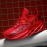 Men's Trendy Street Style Blade Type Sneakers, Comfy Non Slip Shock Absorption Shoes For Men's Outdoor Activities