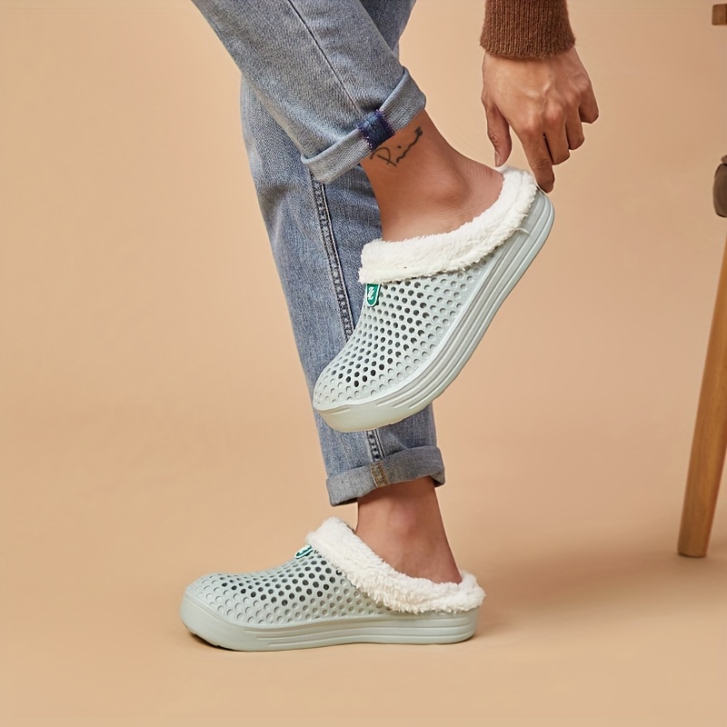 men s fashion clogs slip closed toe sandals soft sole details 5